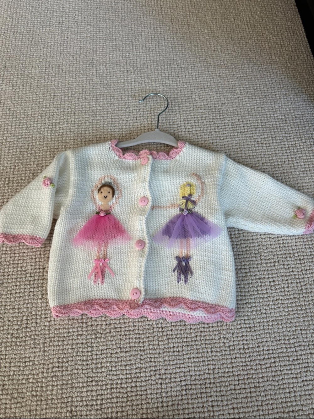 Art walk LE BALLET KNIT BABY SWEATER 12 months